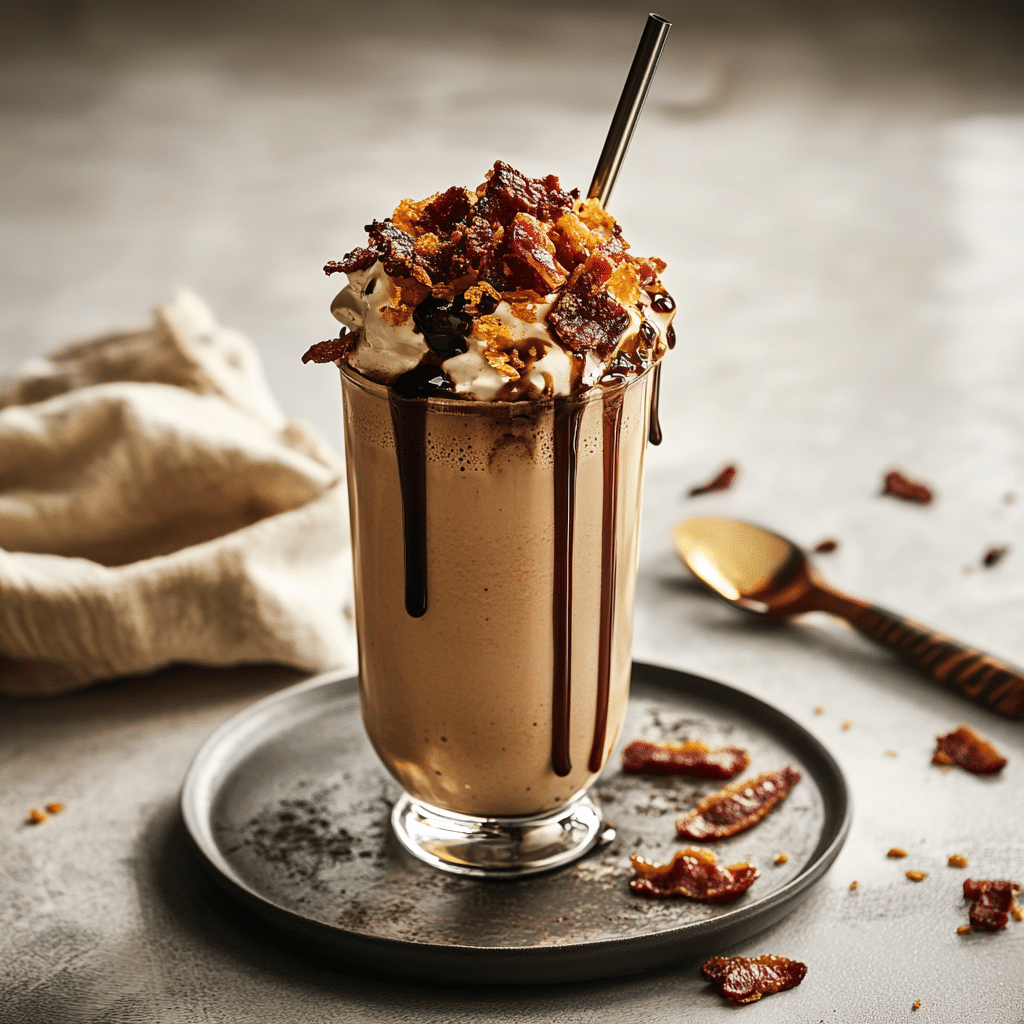 Chocolate-Bacon Milkshake to Satisfy Your Sweet Tooth — chef-tested restaurant-quality photo