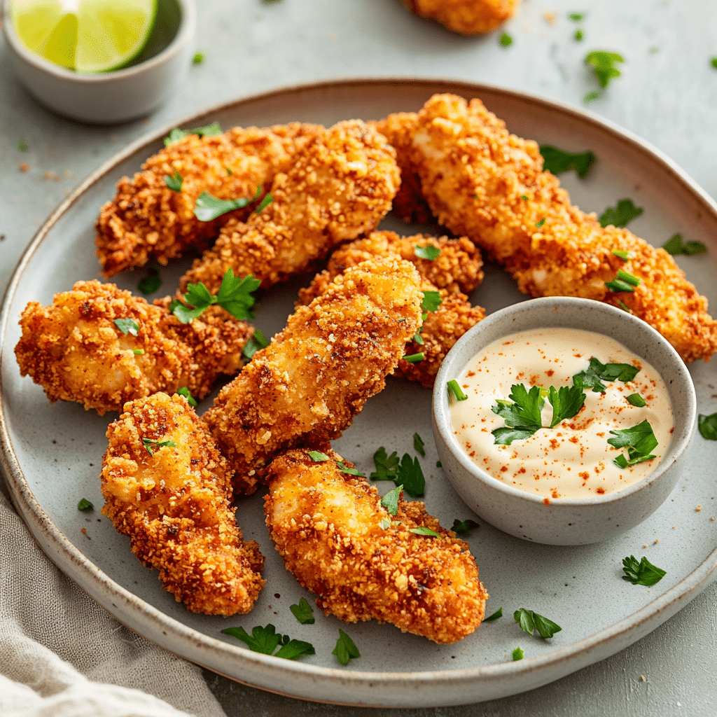 Crispy Chipotle Ranch Chicken Tenders — chef-tested restaurant-quality photo