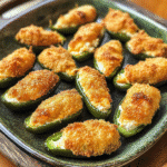 How to make Crispy Stuffed Jalapeño Poppers with Creamy Cheese Filling — key cooking step