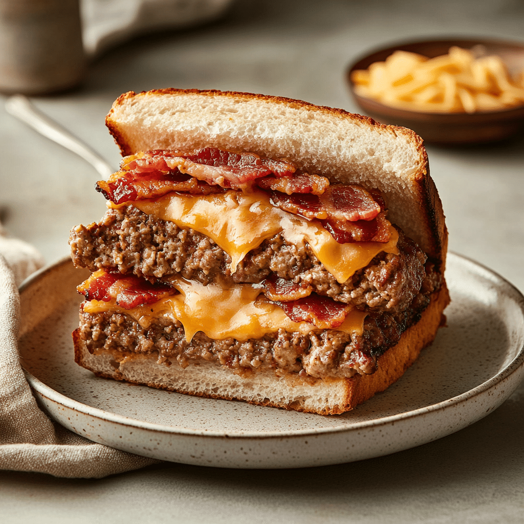 Crunchy Bacon Meatloaf Melts — chef-tested restaurant-quality photo