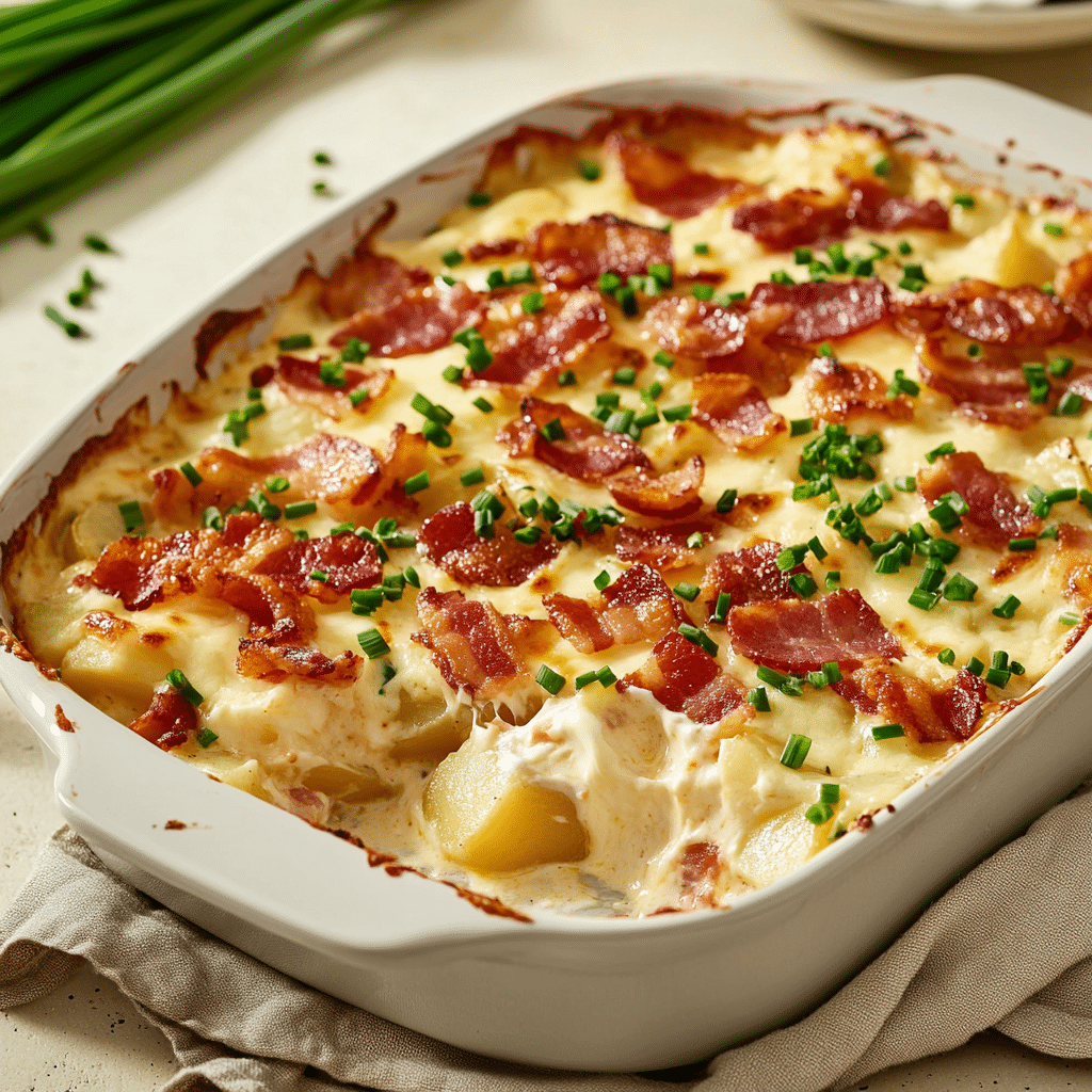 Heartwarming St. Patrick's Day Bacon Casserole — chef-tested restaurant-quality photo