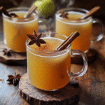 How to make Hot Honey Bourbon Spiced Apple Cider Cocktail — key cooking step