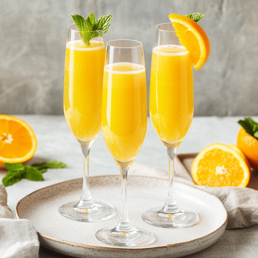 How to make a refreshing mimosa at home — chef-tested restaurant-quality photo