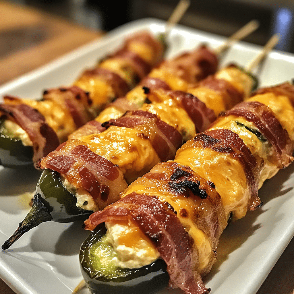 Loaded Bacon-Wrapped Jalapeño Poppers for Parties — chef-tested restaurant-quality photo