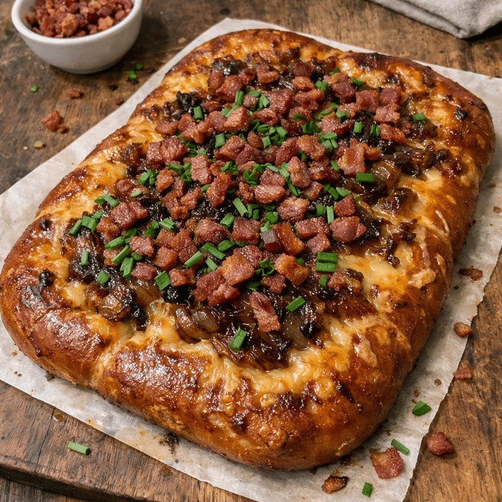 Loaded Onion Pretzels Slab — chef-tested restaurant-quality photo