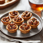maple bourbon pecan pie bites step