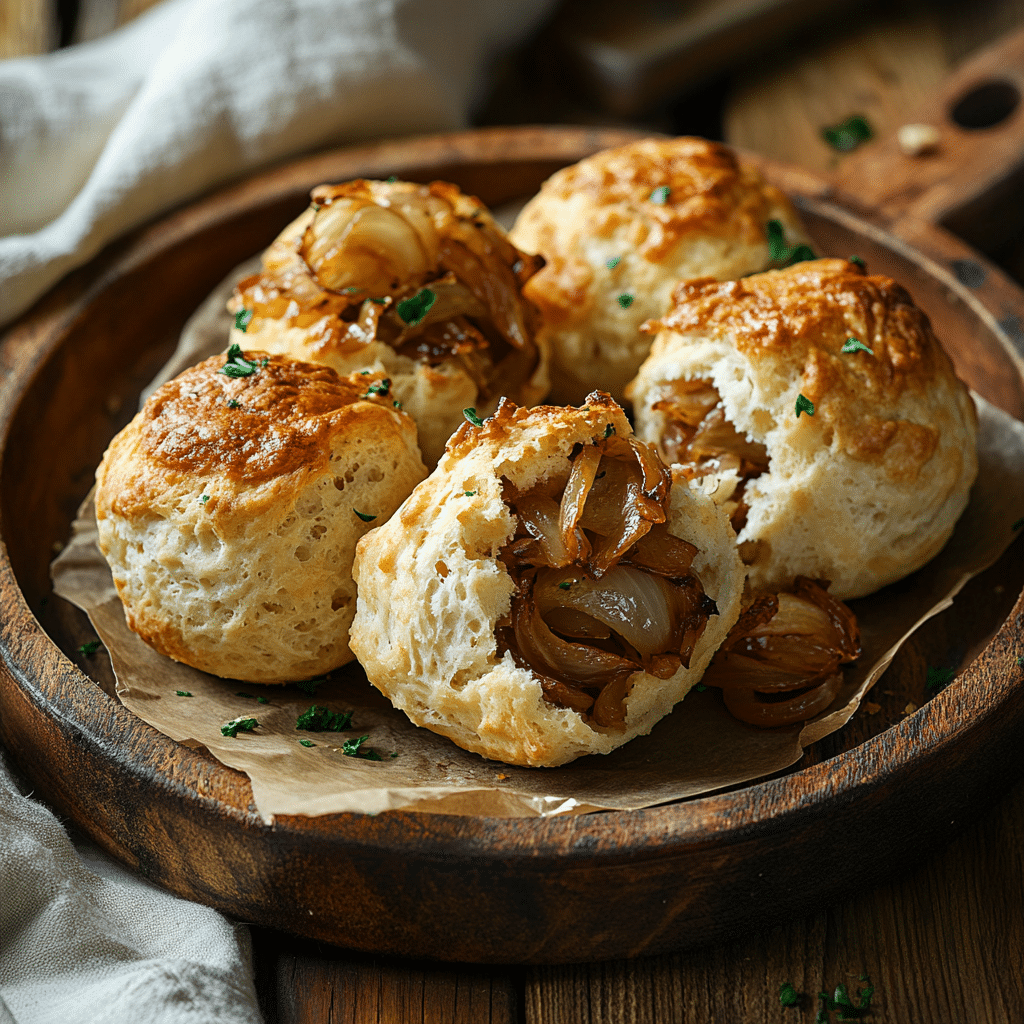 Roasted Onion Biscuit Bombs — chef-tested restaurant-quality photo
