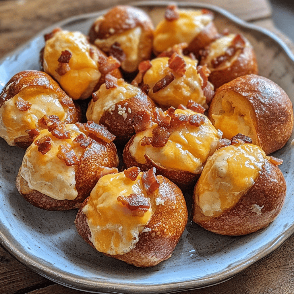 Savory Bacon Cheddar Pretzel Bites for Parties — chef-tested restaurant-quality photo