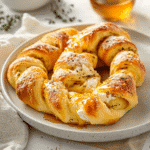 How to make Savory Honey Stuffed Bread Twists — key cooking step