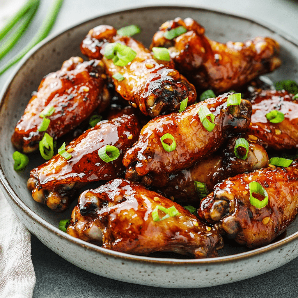 Spicy Honey Garlic Chicken Wings for Game Day Fun — chef-tested restaurant-quality photo