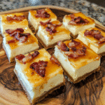 How to make Sweet and Spicy Bacon Cheesecake Bars — key cooking step