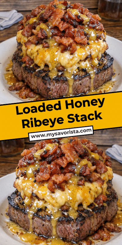 Loaded Honey Ribeye Stack