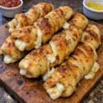 How to make Stuffed Cajun Stuffed Bread Twists With Mozzarella Kick — key cooking step