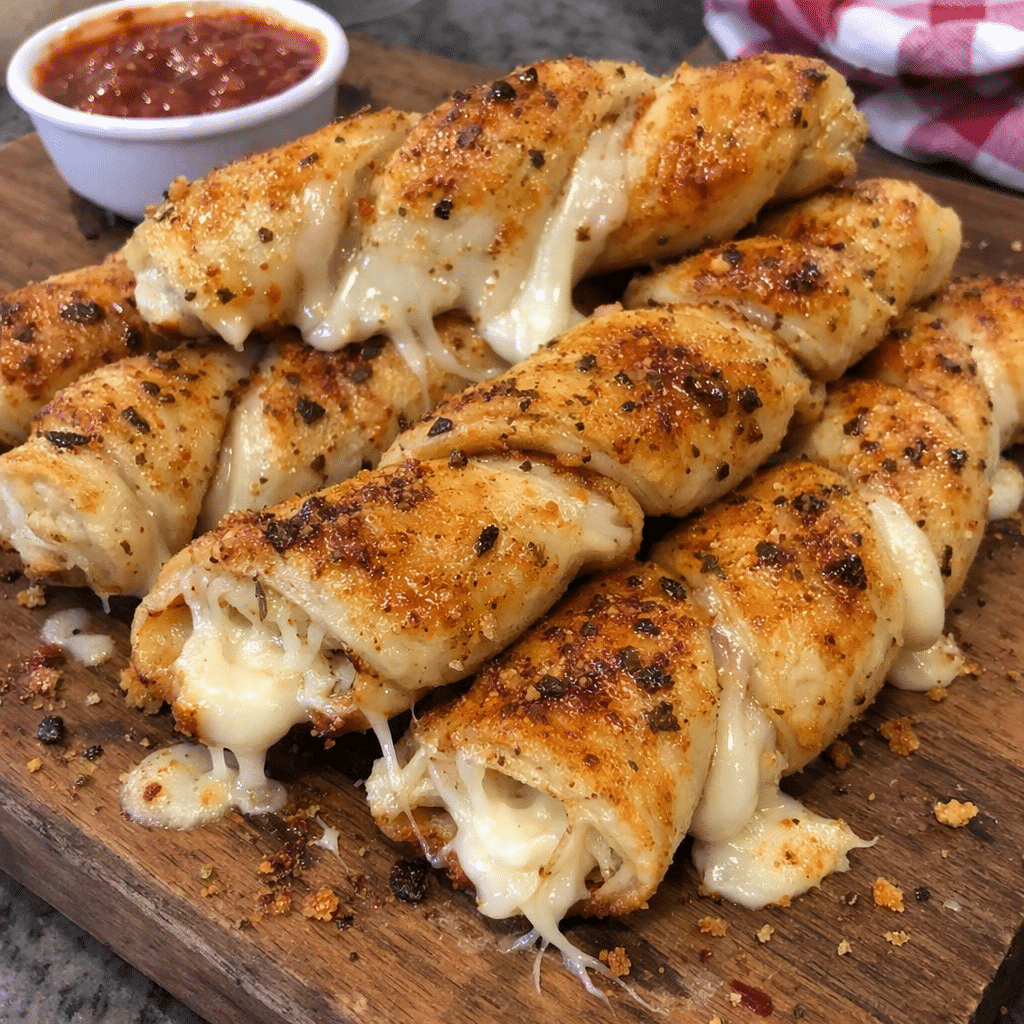 Stuffed Cajun Stuffed Bread Twists With Mozzarella Kick — chef-tested restaurant-quality photo